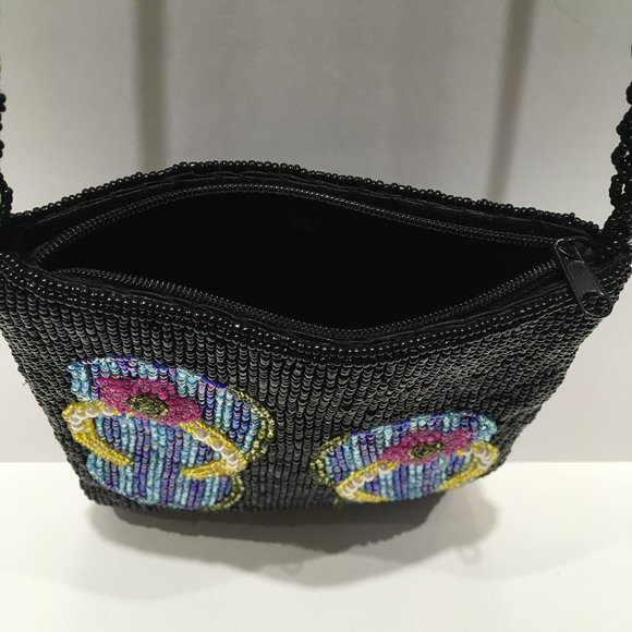 BEADED FLIP FLOP CROSS BODY BAG - Picture 13 of 15